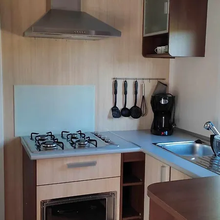 Mobil-home A - Terrasse - Api-1-52-443 Campingplatz Anduze