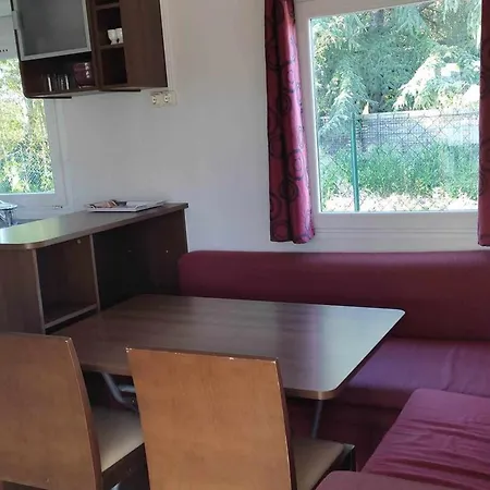 Campingplatz Mobil-home A - Terrasse - Api-1-52-443