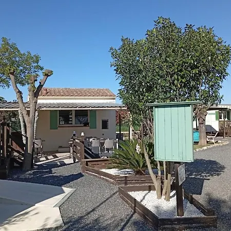 Mobil-home A - Terrasse - Api-1-52-443 Anduze